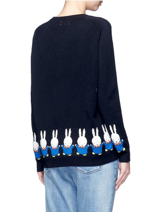 Back View - Click To Enlarge - CHINTI & PARKER - x Miffy 'Miffy Dancing' cashmere sweater