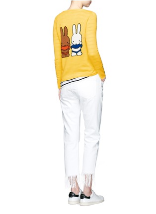 Figure View - Click To Enlarge - CHINTI & PARKER - x Miffy 'Miffy Peekaboo' cashmere sweater