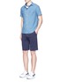 Figure View - Click To Enlarge - ALEX MILL - 'Dobby Roadhouse' stitch chambray shirt