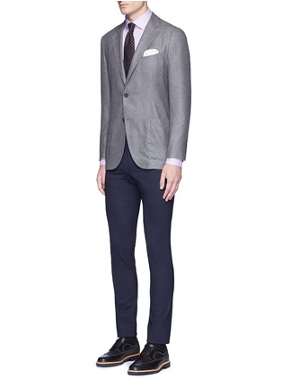Figure View - Click To Enlarge - TOMORROWLAND - Loro Piana Sunset® silk-cashmere soft blazer