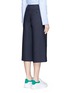 Back View - Click To Enlarge - CÉDRIC CHARLIER - Anchor button foldover leg culottes