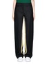 Main View - Click To Enlarge - CÉDRIC CHARLIER - Striped inseam wide leg pants