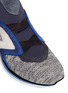 Detail View - Click To Enlarge - ATHLETIC PROPULSION LABS - 'Cielo' metallic leather trim Techloom sneakers