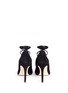 Back View - Click To Enlarge - 90293 - 'Messy' lace-up suede pumps