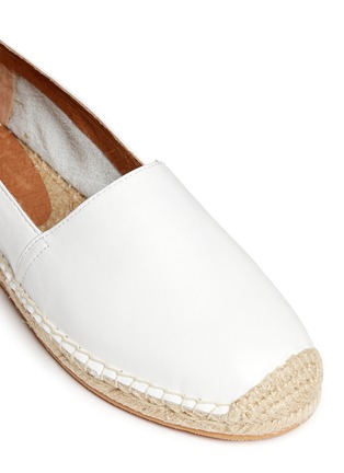 Detail View - Click To Enlarge - 90293 - 'Balmoral' nappa leather espadrilles