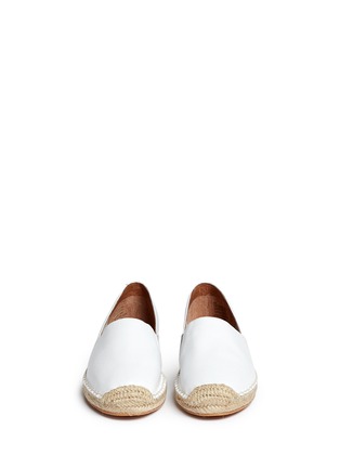 Front View - Click To Enlarge - 90293 - 'Balmoral' nappa leather espadrilles