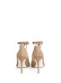 Back View - Click To Enlarge - 90293 - 'Messy' lace-up suede pumps