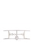 Main View - Click To Enlarge - MESSIKA - 'Amazone Skinny 2 Rangs' diamond 18k white gold bracelet