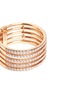 Detail View - Click To Enlarge - MESSIKA - 'Gatsby 5 rows' diamond 18k rose gold ring