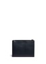 Back View - Click To Enlarge - MARNI - Crystal appliqué bonded crepe leather pouch