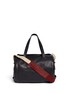 Main View - Click To Enlarge - THE ROW - 'Drum' pony hair strap leather shoulder bag