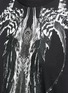 Detail View - Click To Enlarge - MARCELO BURLON - 'Malal' feather print tunic dress