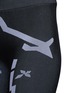 Detail View - Click To Enlarge - MARCELO BURLON - 'Ona' optical zigzag leggings