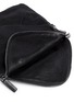Detail View - Click To Enlarge - BOYY - 'Mini Slash' calf hair flap leather shoulder bag
