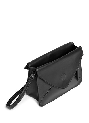 Detail View - Click To Enlarge - BOYY - 'Tiny Slash 2.0' leather envelope bag