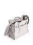 Detail View - Click To Enlarge - BOYY - 'Mini Lazar' snakeskin strap leather bucket bag