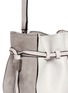 Detail View - Click To Enlarge - BOYY - 'Mini Lazar' snakeskin strap leather bucket bag