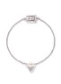 Main View - Click To Enlarge - EDDIE BORGO - Crystal pavé cone pearl bracelet