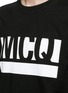 Detail View - Click To Enlarge - MC Q - Logo print cotton jersey T-shirt dress