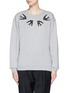 Main View - Click To Enlarge - MC Q - Swallow sequin embroidery sweatshirt