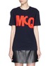 Main View - Click To Enlarge - MC Q - Logo bouclé appliqué T-shirt