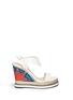 Main View - Click To Enlarge - NICHOLAS KIRKWOOD - Star heel espadrille wedge sandals