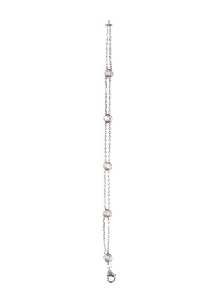 Main View - Click To Enlarge - LC COLLECTION JEWELLERY - Diamond 18k white gold bracelet