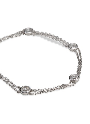 Figure View - Click To Enlarge - LC COLLECTION JEWELLERY - Diamond 18k white gold bracelet
