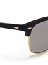 Detail View - Click To Enlarge - RAY-BAN - Clubmaster plastic brow bar sunglasses