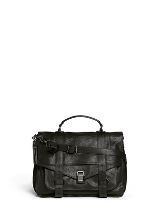 Main View - Click To Enlarge - PROENZA SCHOULER - 'PS1' large leather satchel