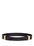 Main View - Click To Enlarge - CHLOÉ - Gold-tone buckle leather belt