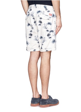 Back View - Click To Enlarge - SCOTCH & SODA - Palm tree print shorts