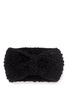 Main View - Click To Enlarge - THE ELDER STATESMAN - Chunky knit cashmere knot headband