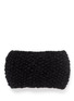 Figure View - Click To Enlarge - THE ELDER STATESMAN - Chunky knit cashmere knot headband