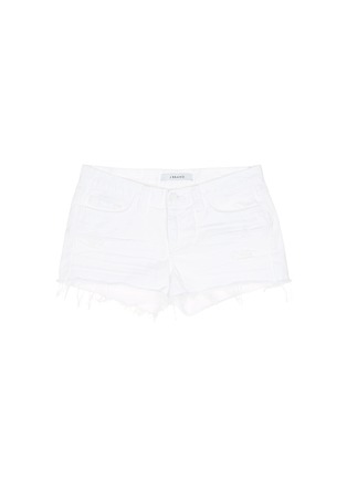 Main View - Click To Enlarge - J BRAND - 'Cut Off' low rise denim shorts