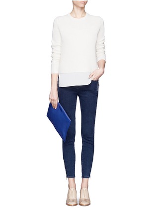 Figure View - Click To Enlarge - J BRAND - 'Tali' zip ankle jeans