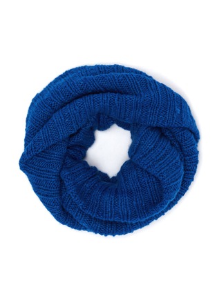 Detail View - Click To Enlarge - THE ELDER STATESMAN - Cashmere ribbed neck warmer