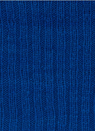 Detail View - Click To Enlarge - THE ELDER STATESMAN - Cashmere ribbed neck warmer