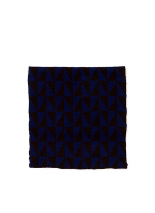 Main View - Click To Enlarge - THE ELDER STATESMAN - Triangle print cashmere scarf