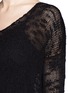 Detail View - Click To Enlarge - HELMUT LANG - Silk open knit sweater