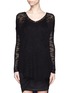 Main View - Click To Enlarge - HELMUT LANG - Silk open knit sweater