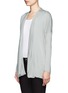 Front View - Click To Enlarge - HELMUT LANG - Drape open front cardigan