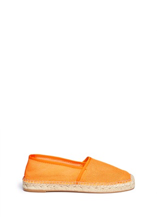 Main View - Click To Enlarge - STELLA MCCARTNEY - Fluo mesh espadrilles