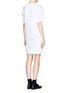 Back View - Click To Enlarge - HELMUT LANG - 'Pact' print jersey T-shirt dress