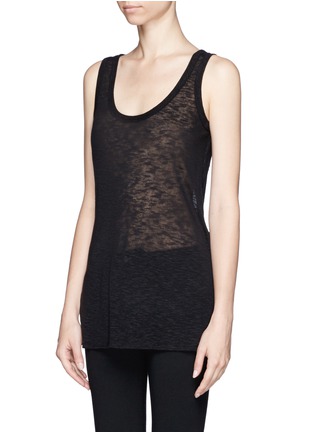 Front View - Click To Enlarge - HELMUT LANG - Scoop neck tank top