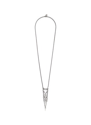 Main View - Click To Enlarge - ELA STONE - Saskia spike charm necklace