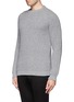 Front View - Click To Enlarge - LANVIN - Diagonal rib knit sweater