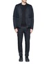 Figure View - Click To Enlarge - HELMUT LANG - Perforated mesh vest and jacket