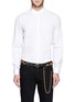 Figure View - Click To Enlarge - OVADIA AND SONS - Leopard print pony hair chain leather belt