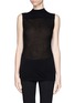 Main View - Click To Enlarge - HELMUT LANG - Turtleneck jersey tank top